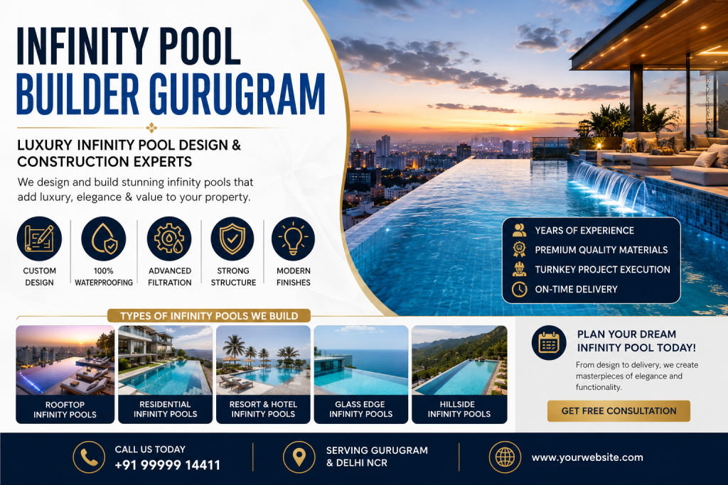 Infinity Pool Builder Gurugram
